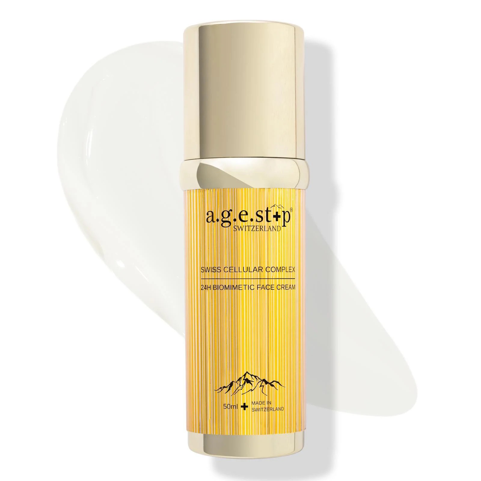 a.g.e.stop SWITZERLAND SWISS CELLUAR COMPLEX 24H BIOMIMETIC FACE CREAM,ультра-увлажняющий био-миметический крем для лица, 50 мл