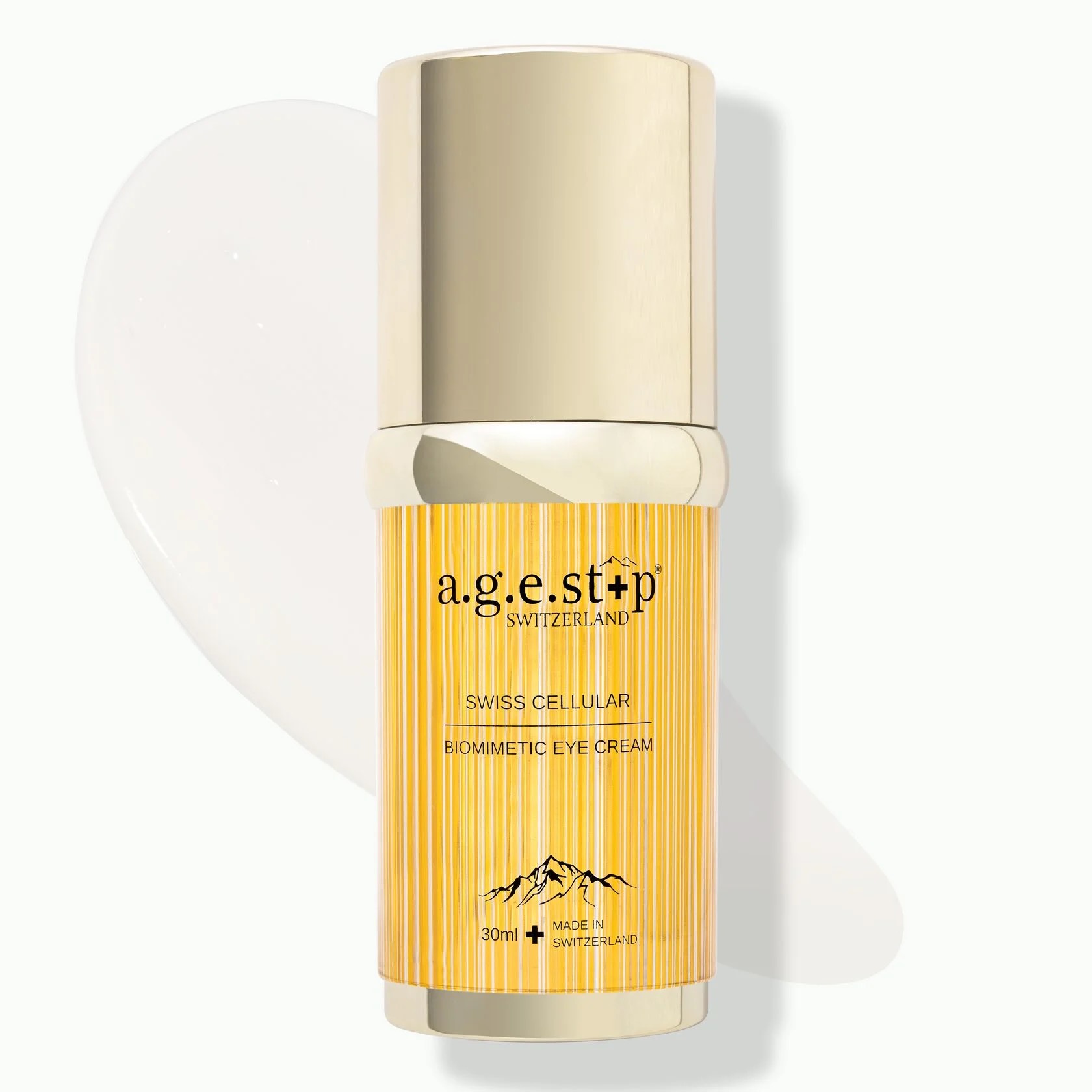 a.g.e.stop SWITZERLAND SWISS CELLULAR BIOMIMETIC EYE CREAM,Омолаживающий глубокоувлажняющий крем для век, 30 мл