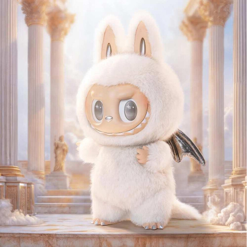 Фигурка Pop Mart "The Monsters Labubu Zimomo Angel In Clouds" (58 см) 5