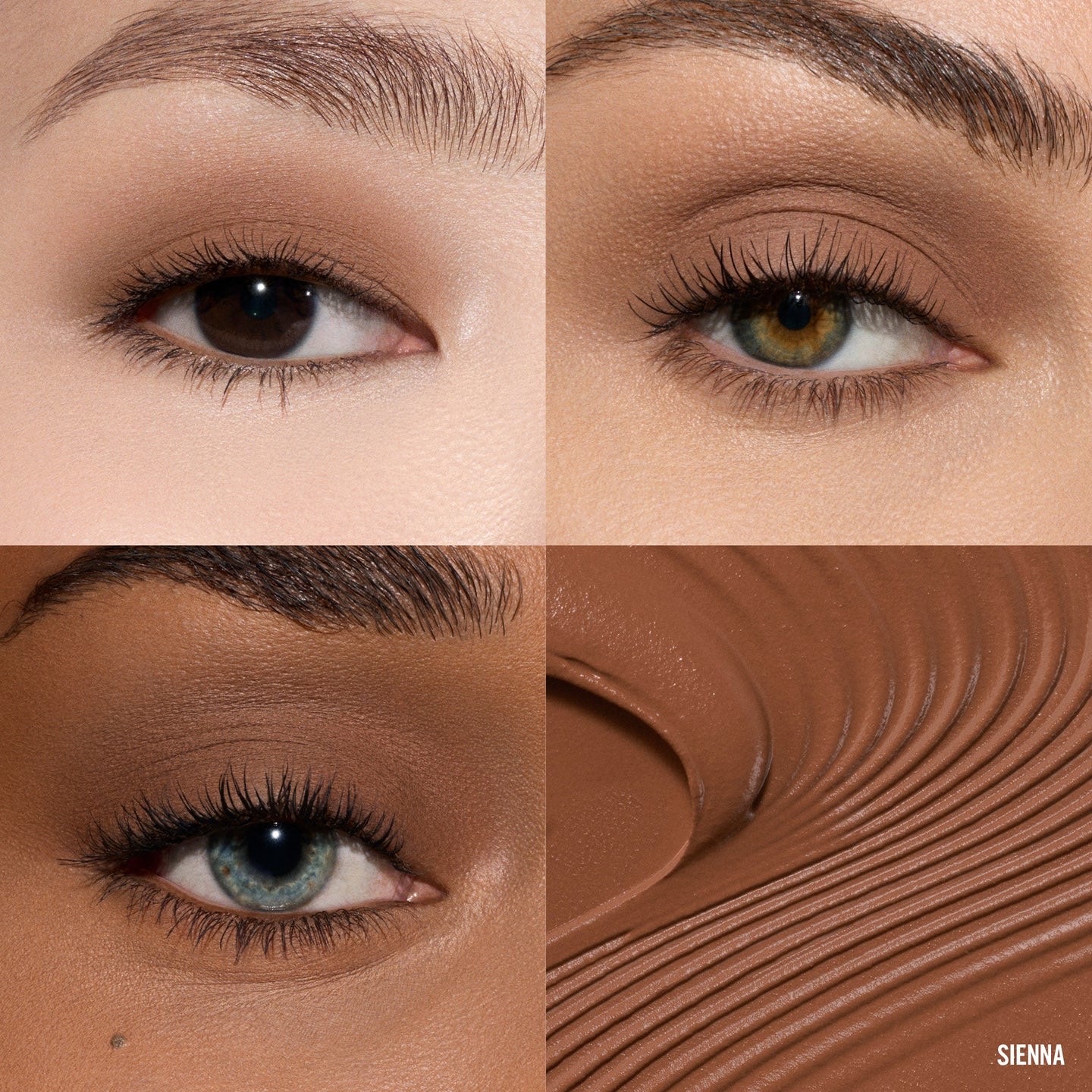 MAKEUP BY MARIO MASTER MATTES Кремовые тени для век LONG-WEAR CREAM EYESHADOW,  Sienna (Warm Brown) 2