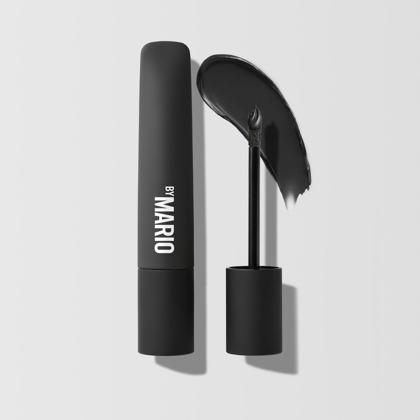 MAKEUP BY MARIO MASTER MATTES Кремовые тени для век LONG-WEAR CREAM EYESHADOW, Black (Super Black)