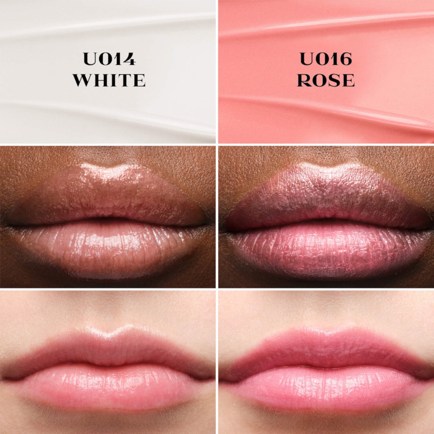 Prada Блеск для губ с масляной основой и гладким покрытием, Light Glowing Lip Oil Stick  U014 White 2