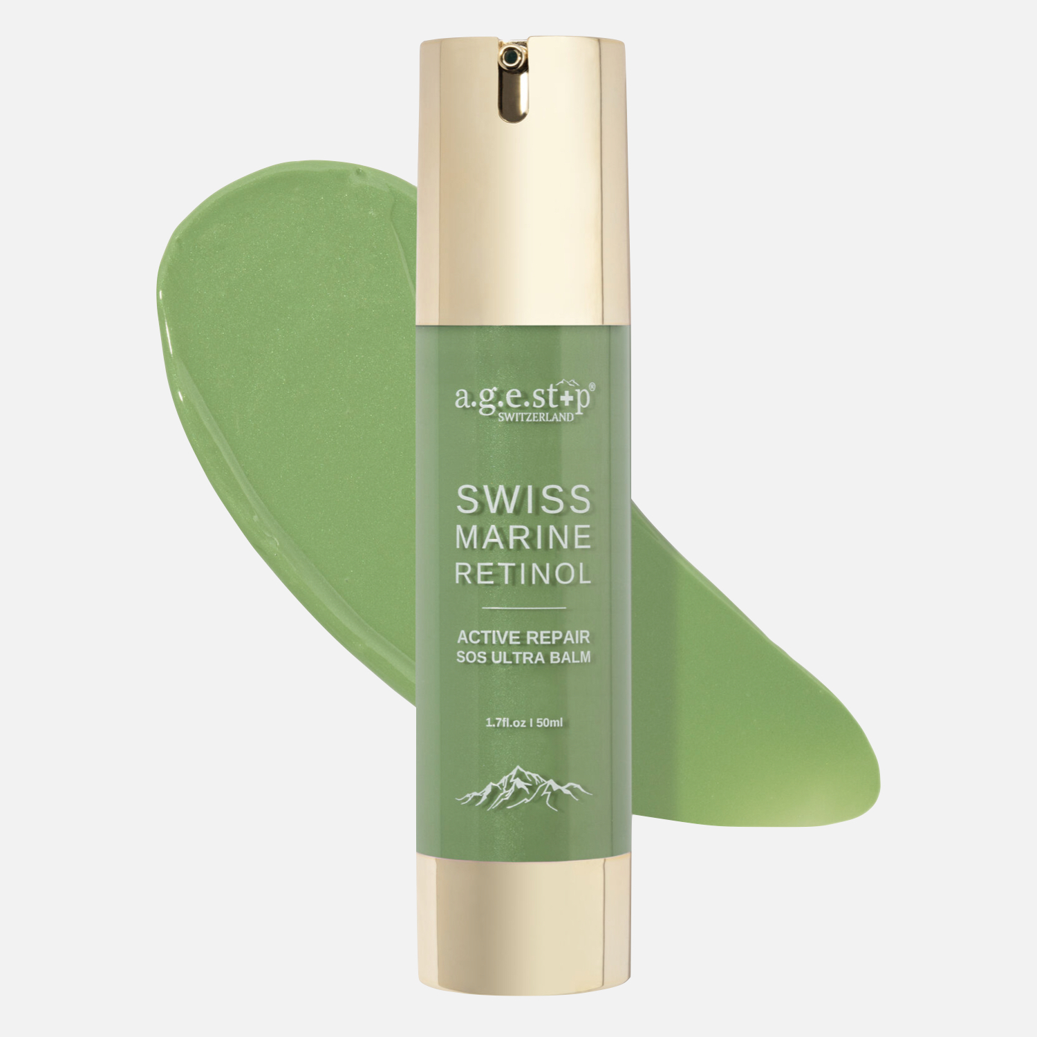 a.g.e.stop SWITZERLAND MARINE Retinol Sos Repair Balm, Бальзам для проблемной и чувствительной кожи, 50 мл