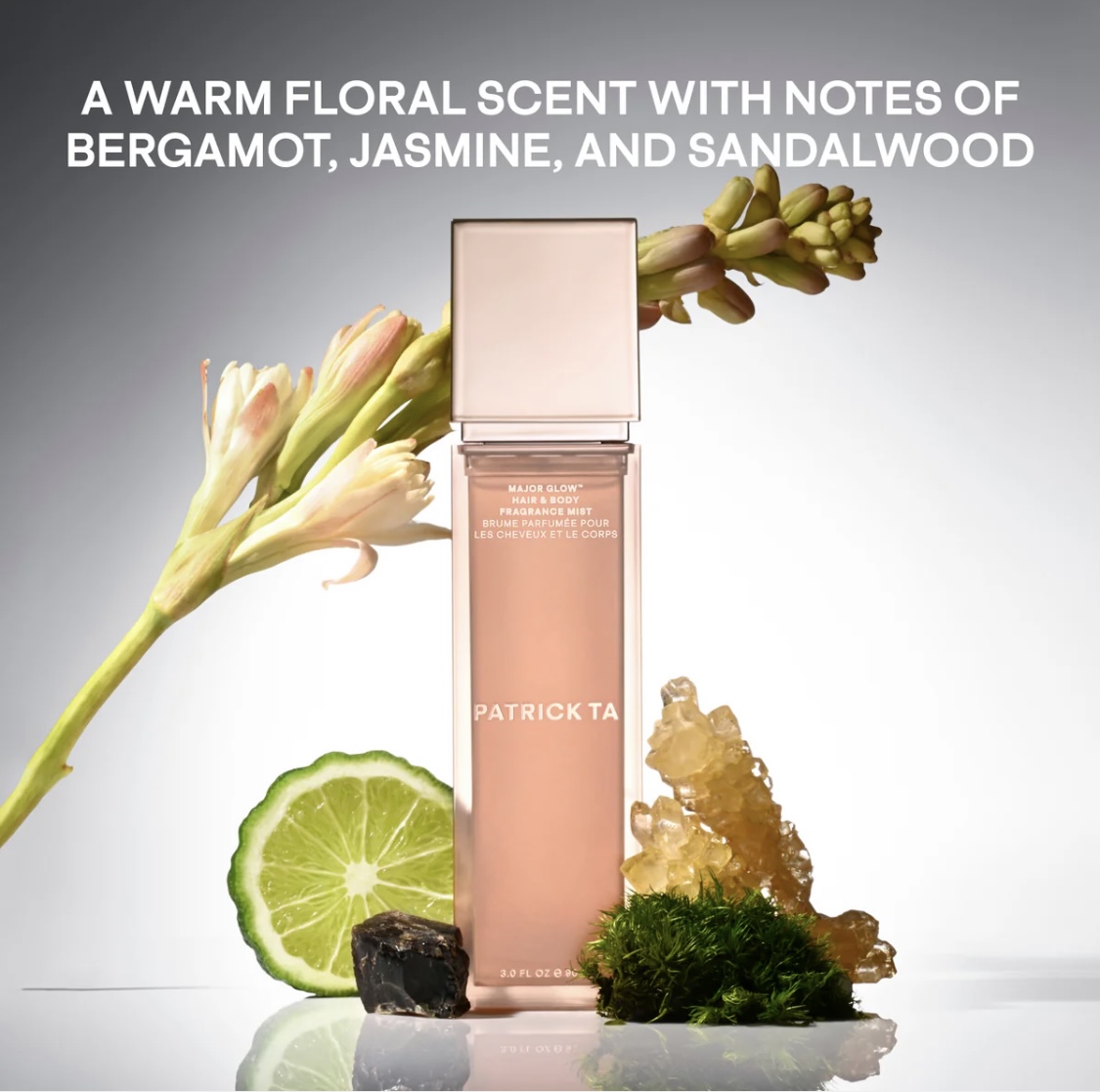 PATRICK TA Сияющий мист для тела и волос Major Glow Hair & Body Fragrance Mist, 90 мл 3