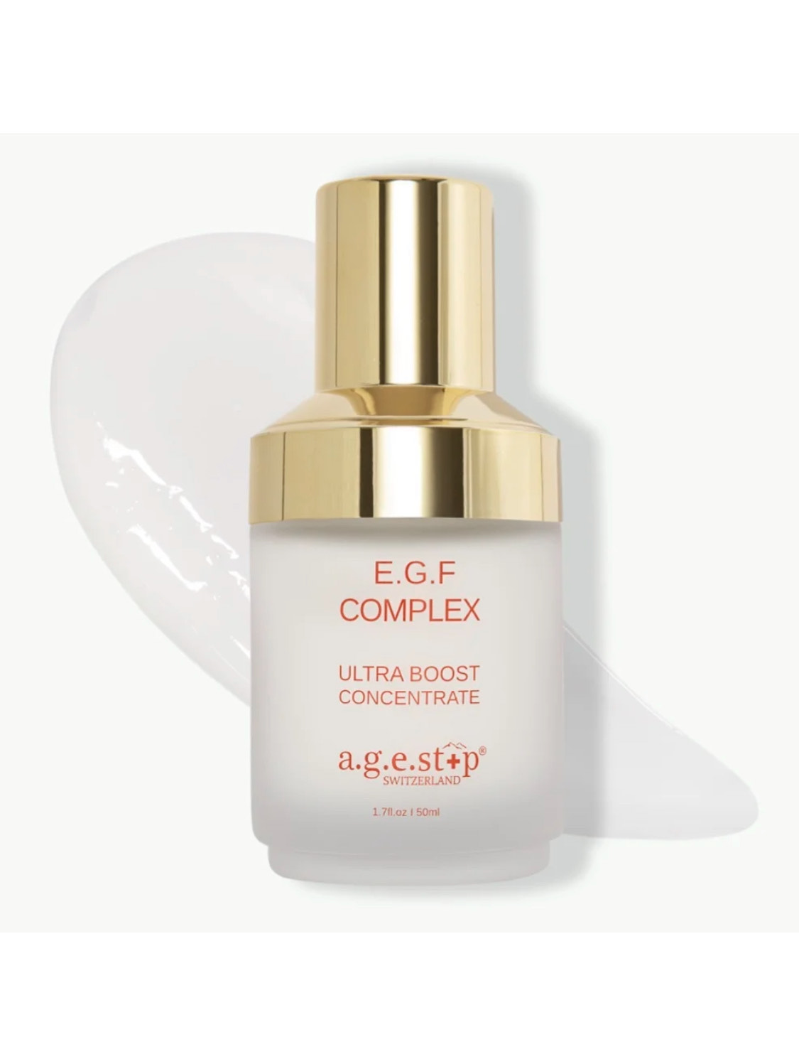 a.g.e.stop SWITZERLAND E.G.F COMPLEX ULTRA BOOST CONCENTRATE, Биоплацентарная сыворотка-концентрат,  50 ml