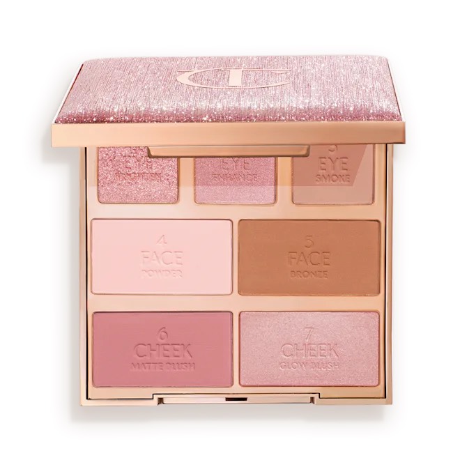 Charlotte Tilbury  Палетка для макияжа Hollywood Instant Look in a Palette - Pretty Оттенок Glowing Beauty
