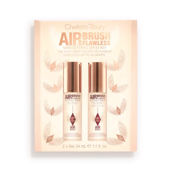 CHARLOTTE TILBURY   Набор фиксаторов макияжа Charlotte Tilbury Airbrush Flawless Mini Setting Spray Kit , 2x34ml 2