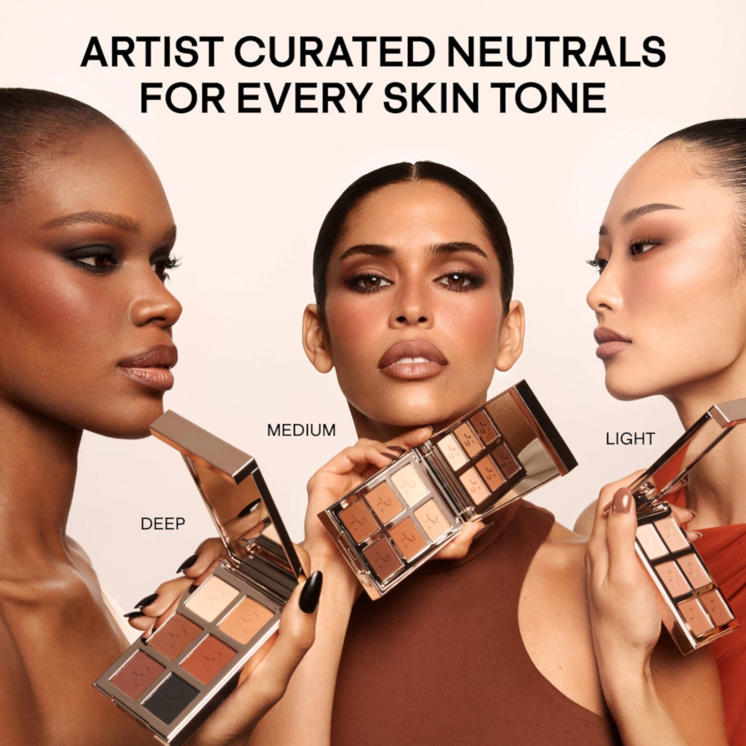 PATRICK TA  Палетка теней Major Dimension Essential Artistry Edit Eyeshadow Palette, LIGHT CLAIR 5
