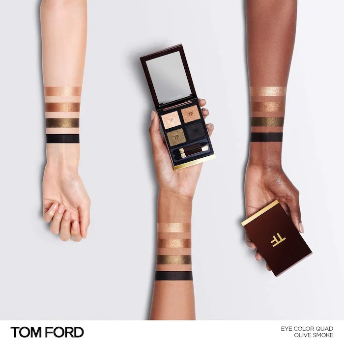 Палитра теней для век Eye Color Quad TOM FORD, 47 Olive Smoke 4