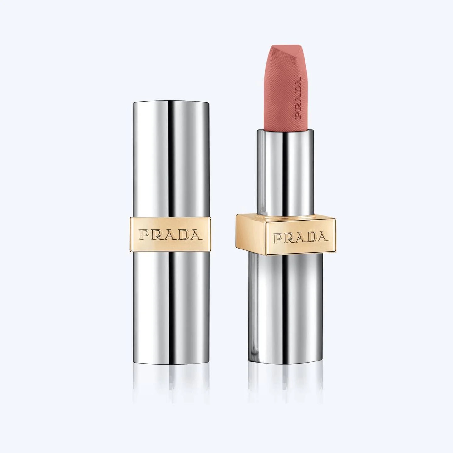 Prada Помада для губ Monochrome Hyper Matte P60 Brick pink, 3,8 g