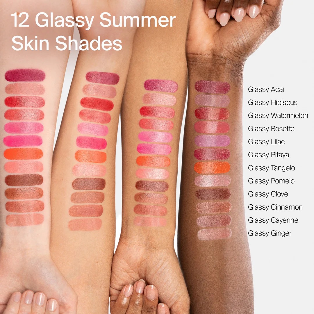HAUS LABS BY LADY GAGA Color Fuse Glassy Blush Balm Stick  , бальзам для губ и щек, в оттенке  Glassy Cinnamon 5