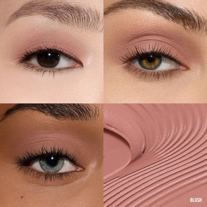 Master Mattes Long-Wear Cream Eyeshadow Makeup By Mario, Blush  (2 ml), кремовые тени 3