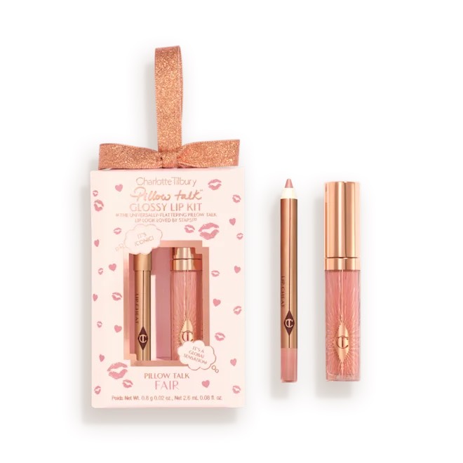 CHARLOTTE TILBURY Набор косметики для губ Pillow Talk  Glossy Lip Kit, Fair