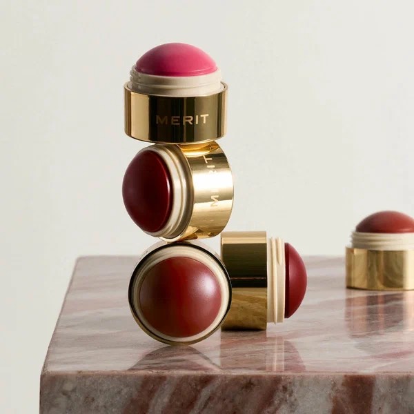 Мини набор румян MERIT The Mini Flush Blush Balm Trio, 4,5g*3 6