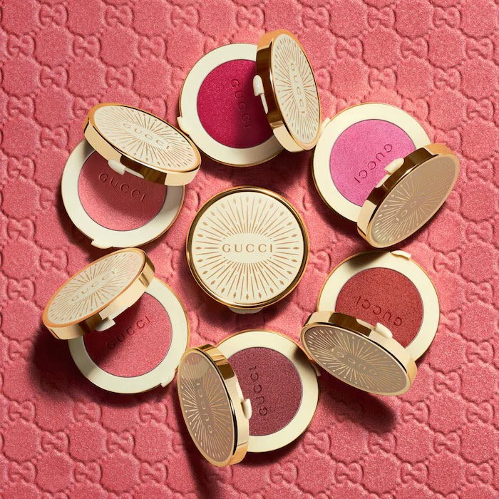 GUCCI Румяна Glow Dewy Powder Blush, 01 Arctic Rose 5
