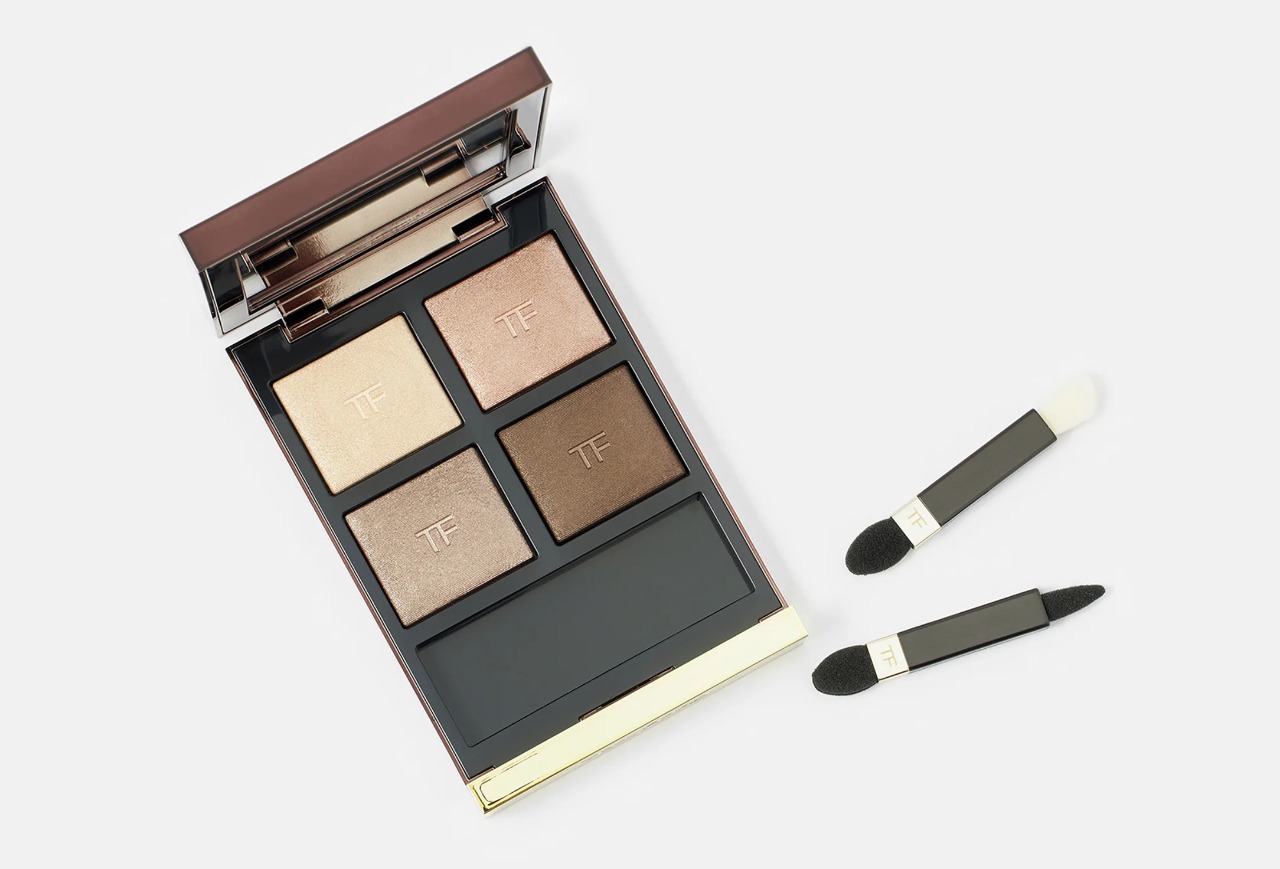 Tom Ford Eye Color Quad Prisma  в оттенке 03 Nude Dip,Палетка теней для глаз, 6 г 2