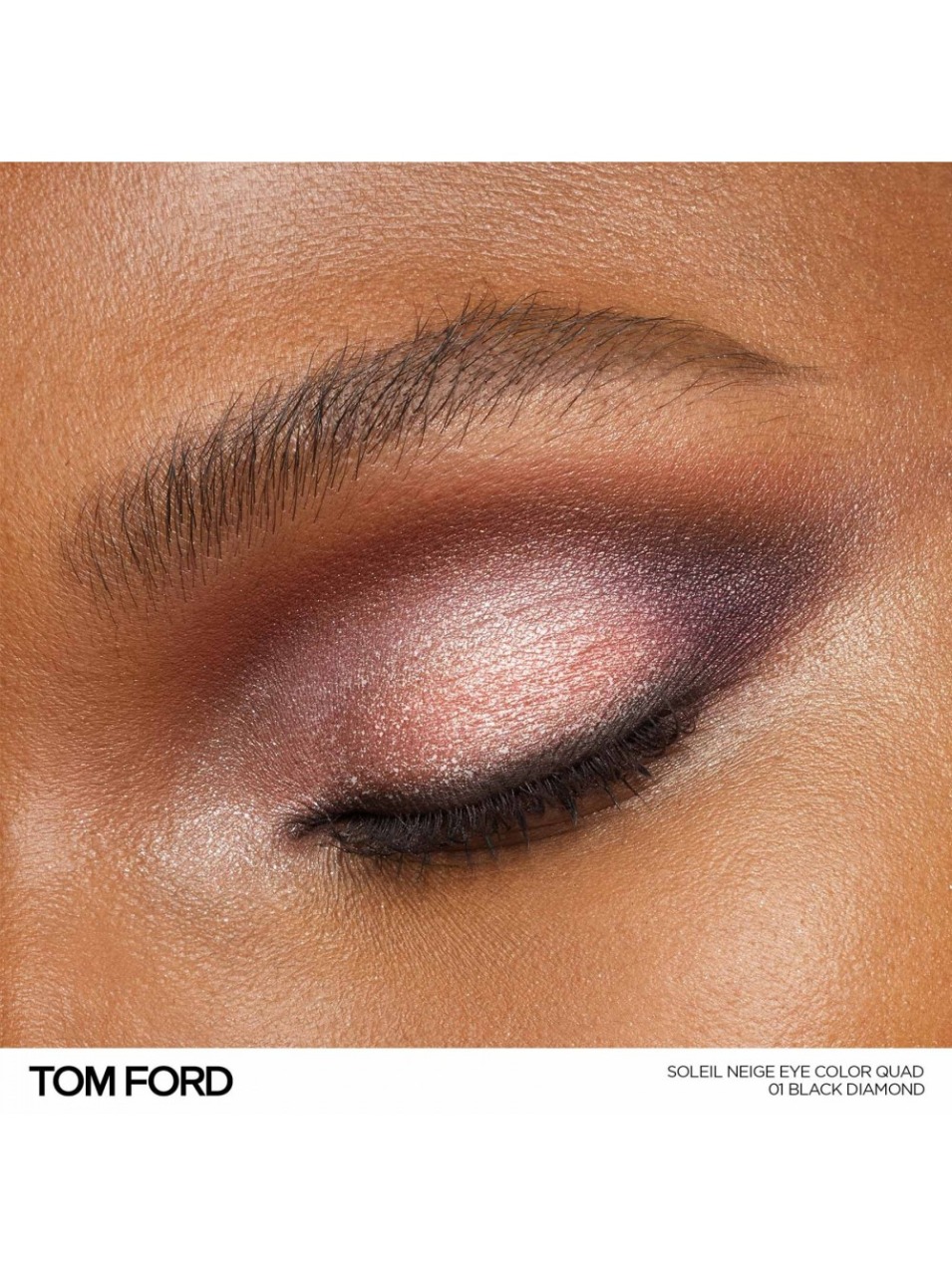 Tom Ford Eye Color Quad Prisma  в оттенке 01 Black Diamond,Палетка теней для глаз, 6 г 3
