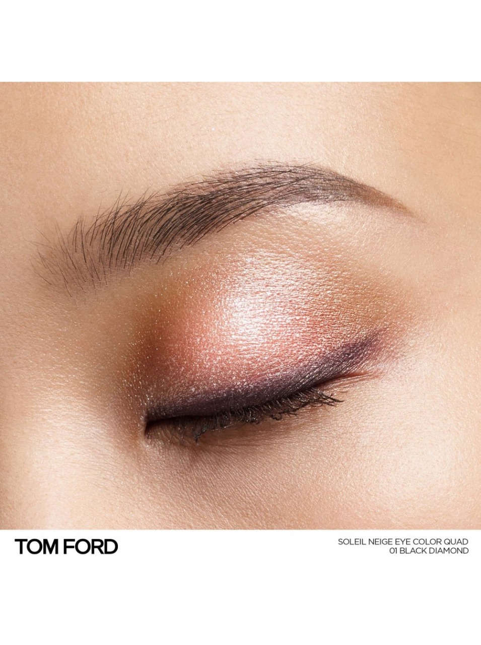 Tom Ford Eye Color Quad Prisma  в оттенке 01 Black Diamond,Палетка теней для глаз, 6 г 4