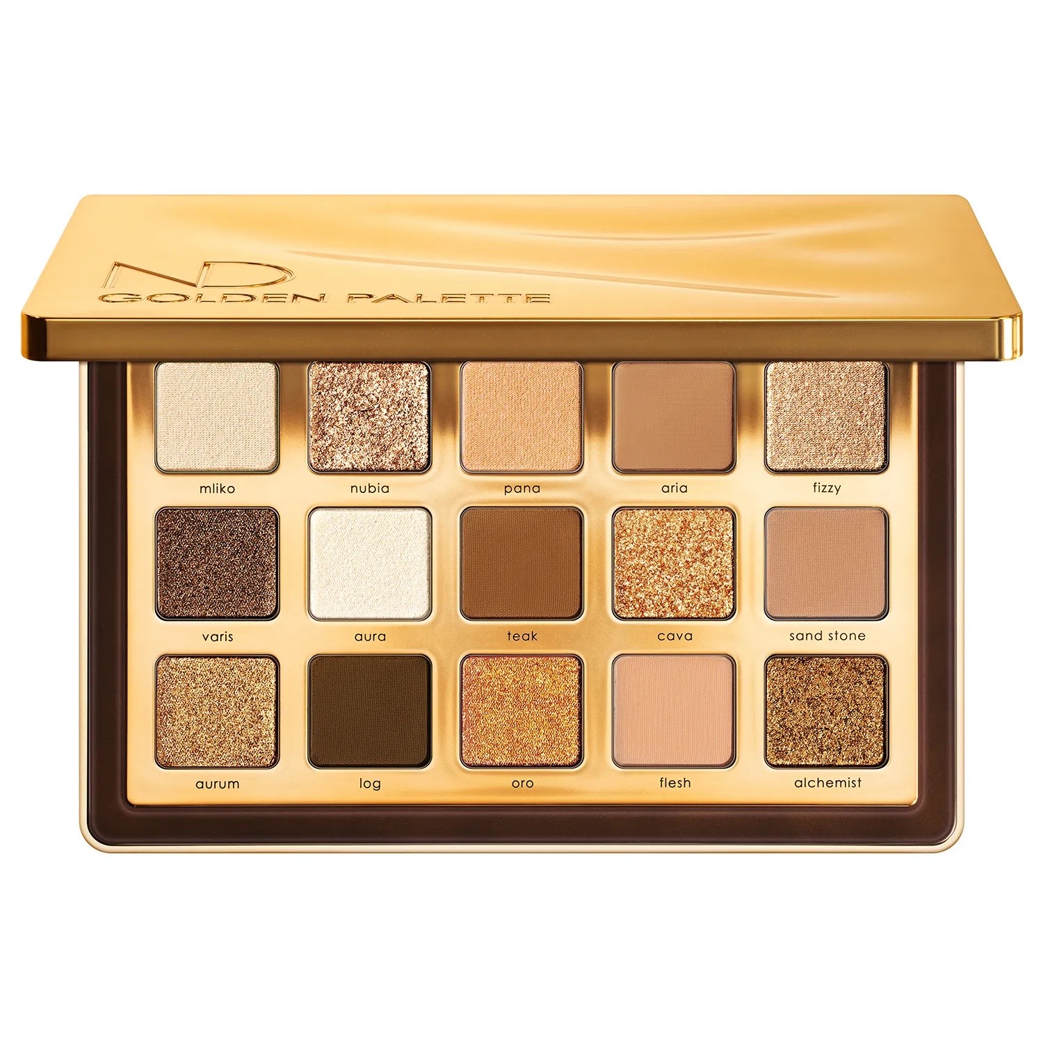 Natasha Denona Golden Eyeshadow Palette, палетка теней