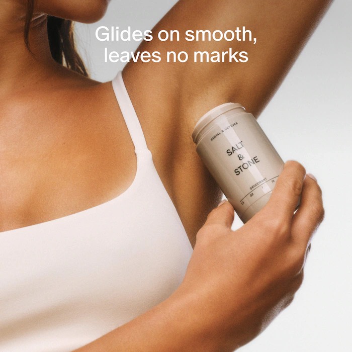 Salt & Stone  Стойкий дезодорант без солей алюминия Bergamot & Hinoki Extra-Strength Aluminum-Free Deodorant (75г) 3