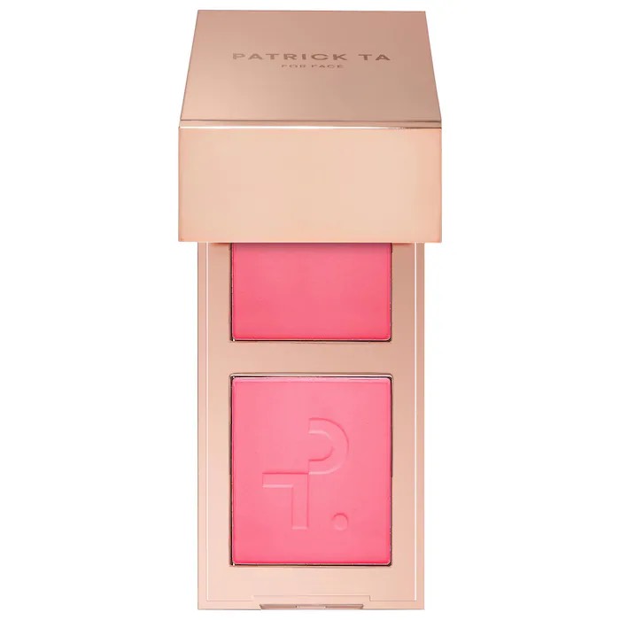PATRICK TA  Mini Major Headlines Double-Take Crème & Powder Blush Duo, She’s That Girl (дорожная версия)