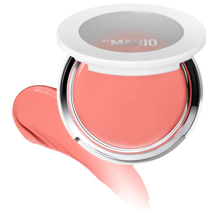 Makeup by Mario Кремовые румяна Soft Pop Plumping Blush Veil, оттенок Just Peachy (5г)