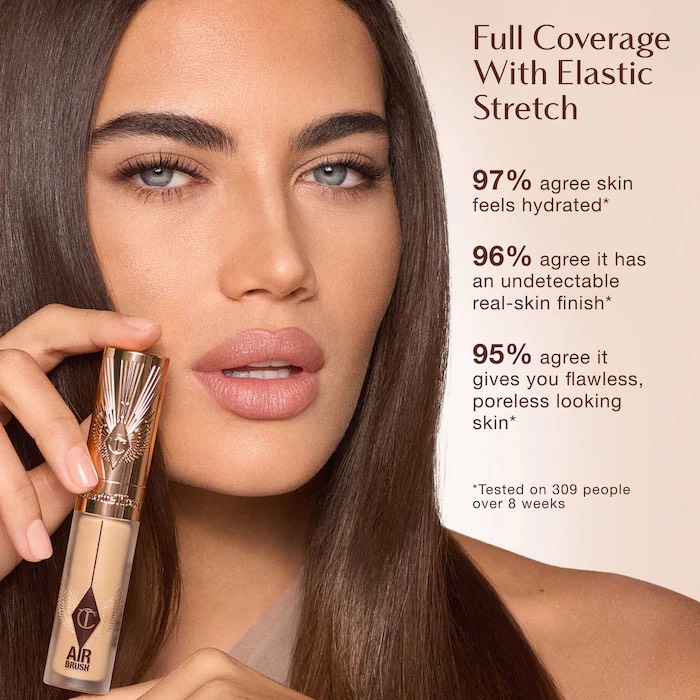 CHARLOTTE TILBURY Консилер Airbrush Flawless Blur, 5,5 medium 5