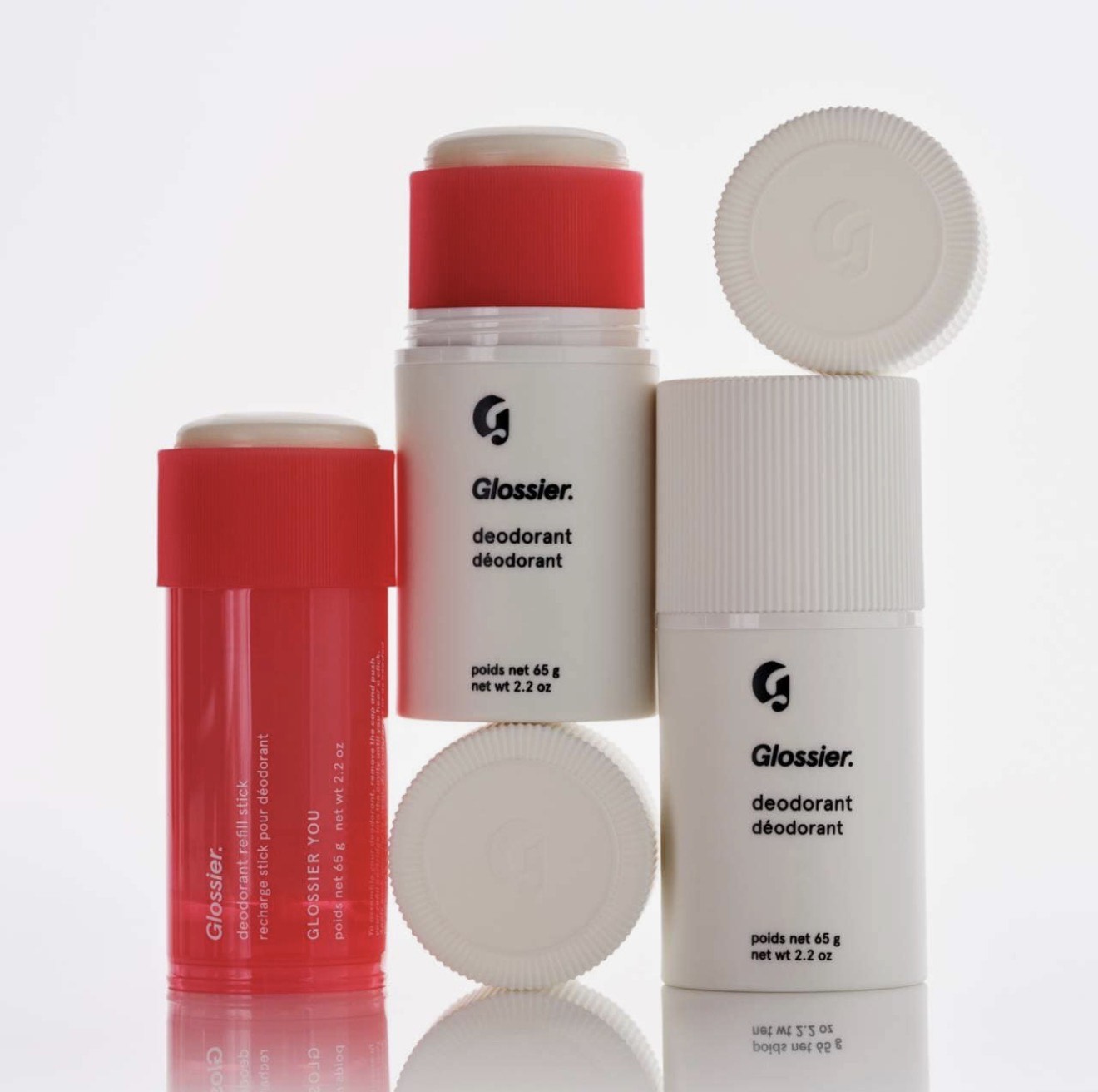 Glossier  Дезодорант Deodorant YOU Refill Set, 65г 6