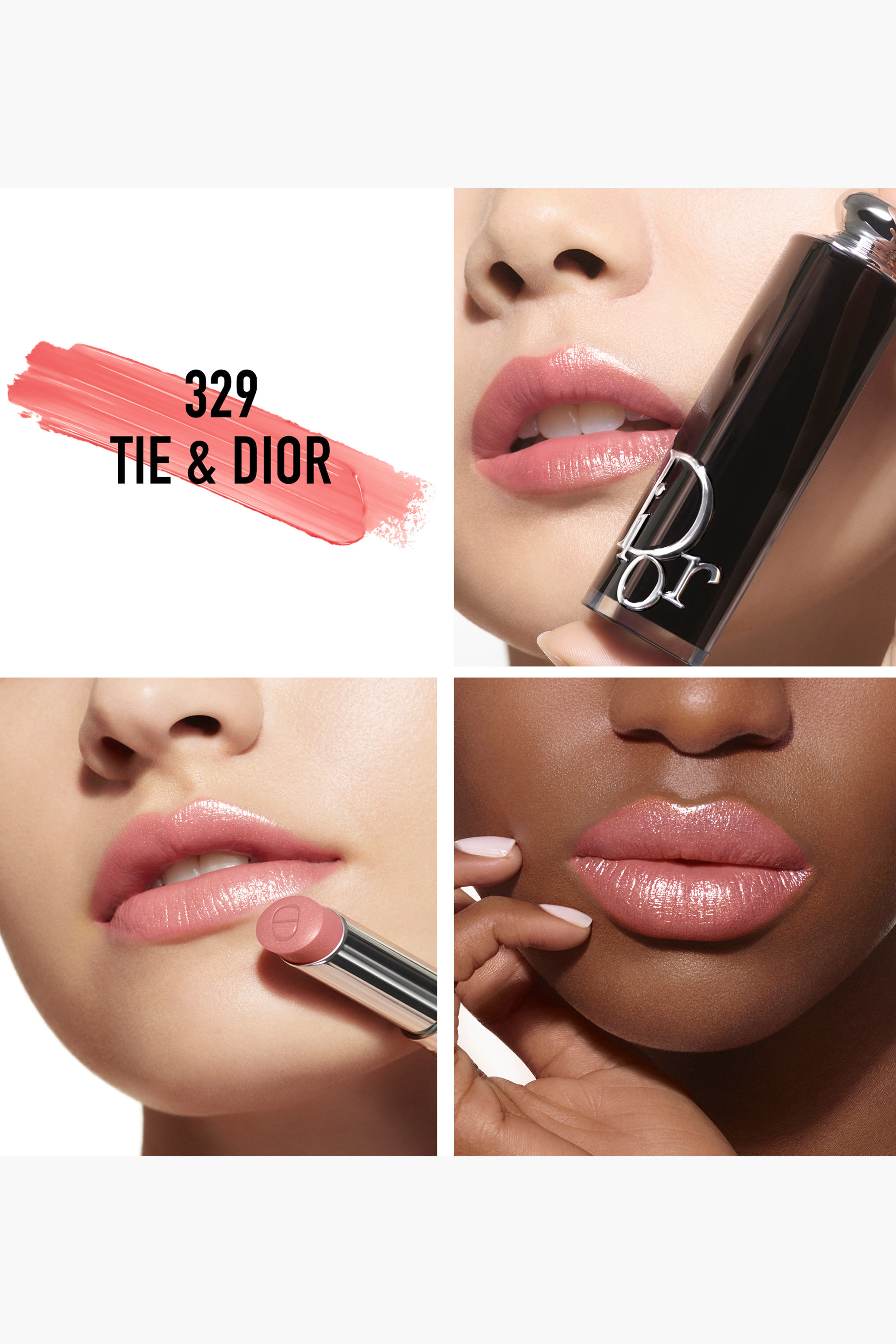 Dior Addict Shine Lipstick оттенок 329  Tie & Dior, помада для губ, 3,2 гр 2