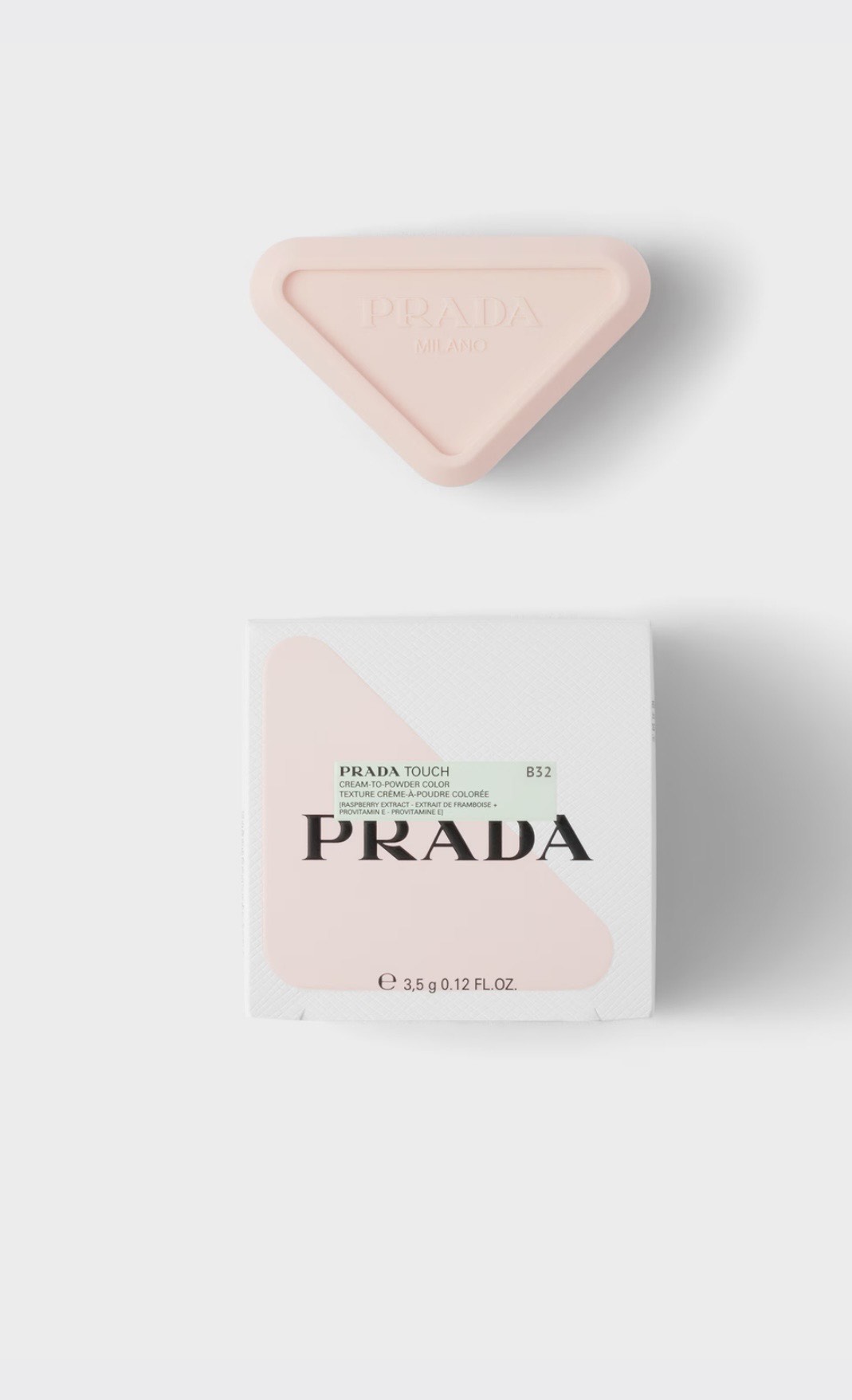 Prada румяна   Touch Cream to Powder Blush color в оттенке В32 Caffee, 3,5 gr 5