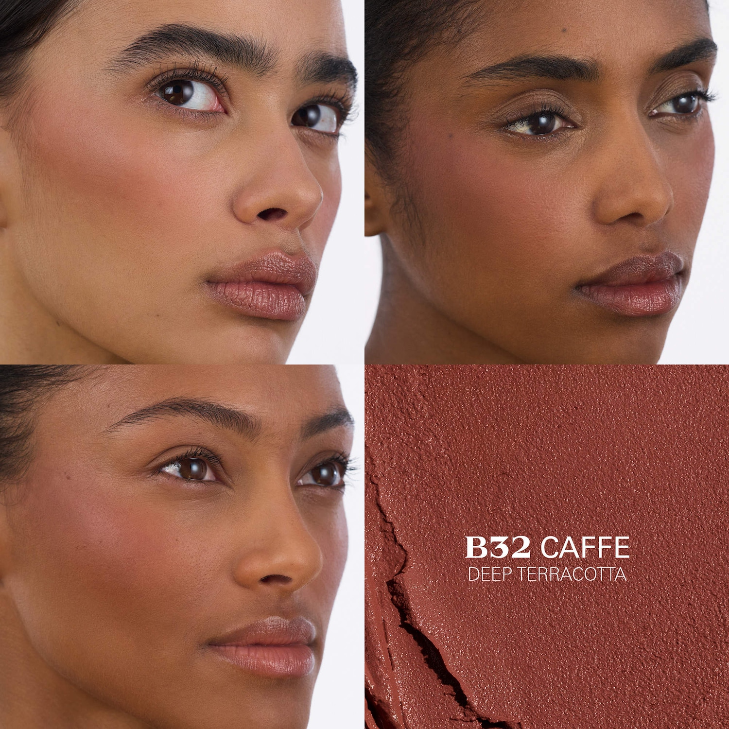 Prada румяна   Touch Cream to Powder Blush color в оттенке В32 Caffee, 3,5 gr 6