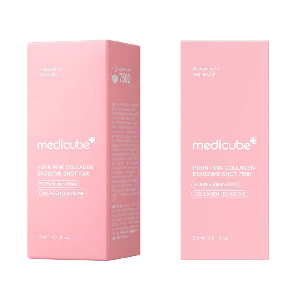 MEDICUBE  Сыворотка омолаживающая с микроиглами PDRN Pink Collagen Exosome Shot Serum 7500 (30мл) 2
