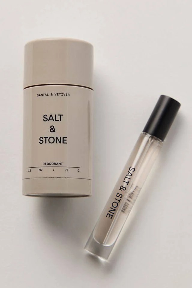 Набор Salt & Stone - Santal & Vetiver Deodorant + Mini Mist Duo 3