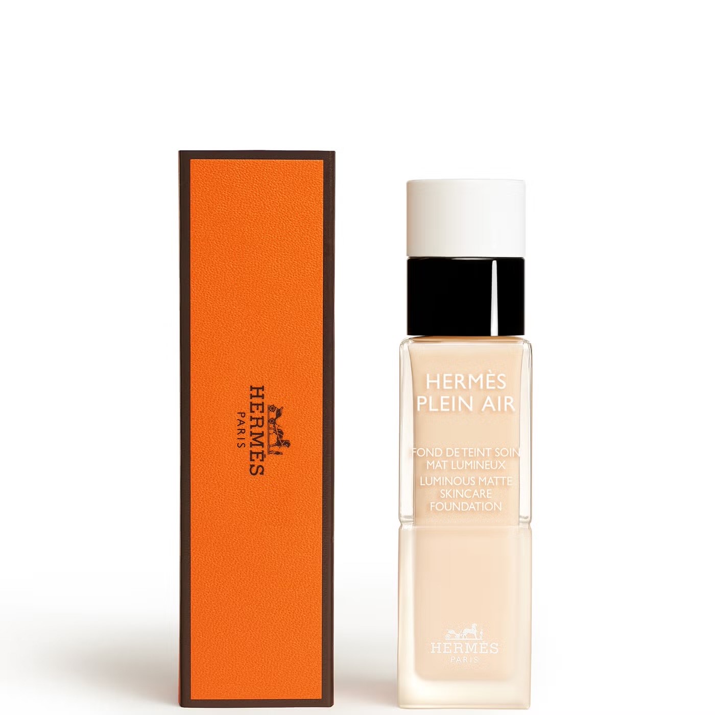 HERMÈS PLEIN AIR Тональный крем Luminous matte skincare foundation