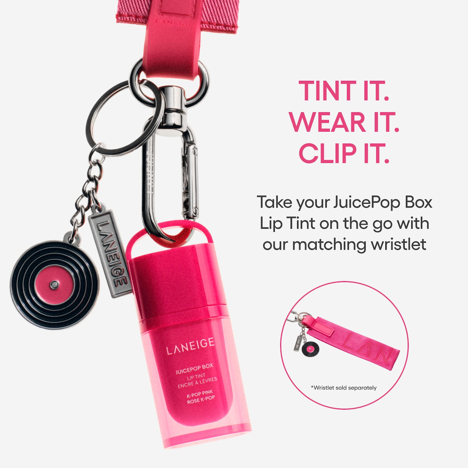 Laneige Тинт-масло для губ JuicePop Box Lip Tint в оттенке Jazzy Jam, 4,5 гр 4