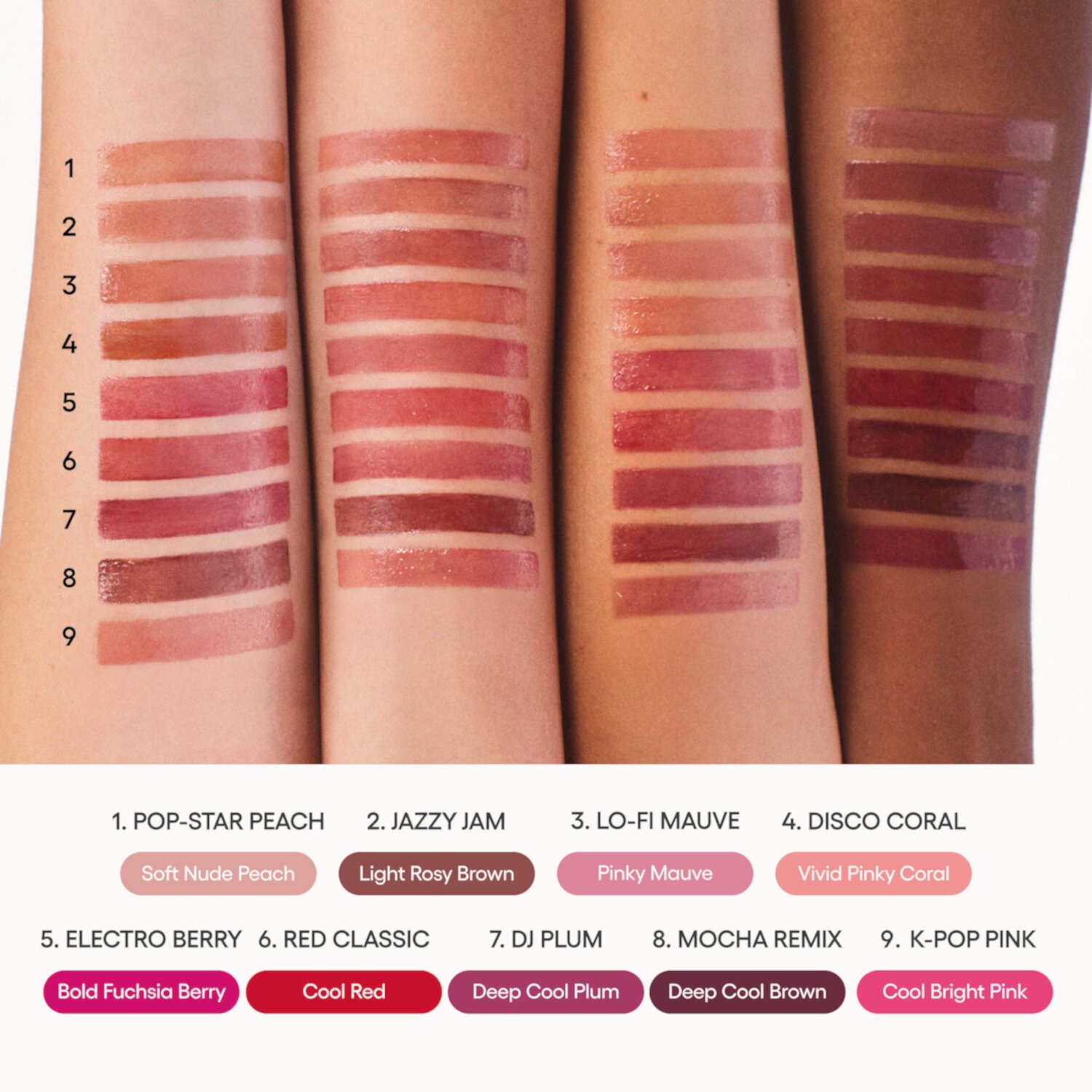 Laneige Тинт-масло для губ JuicePop Box Lip Tint в оттенке Pop-Star Peach, 4,5 гр 7