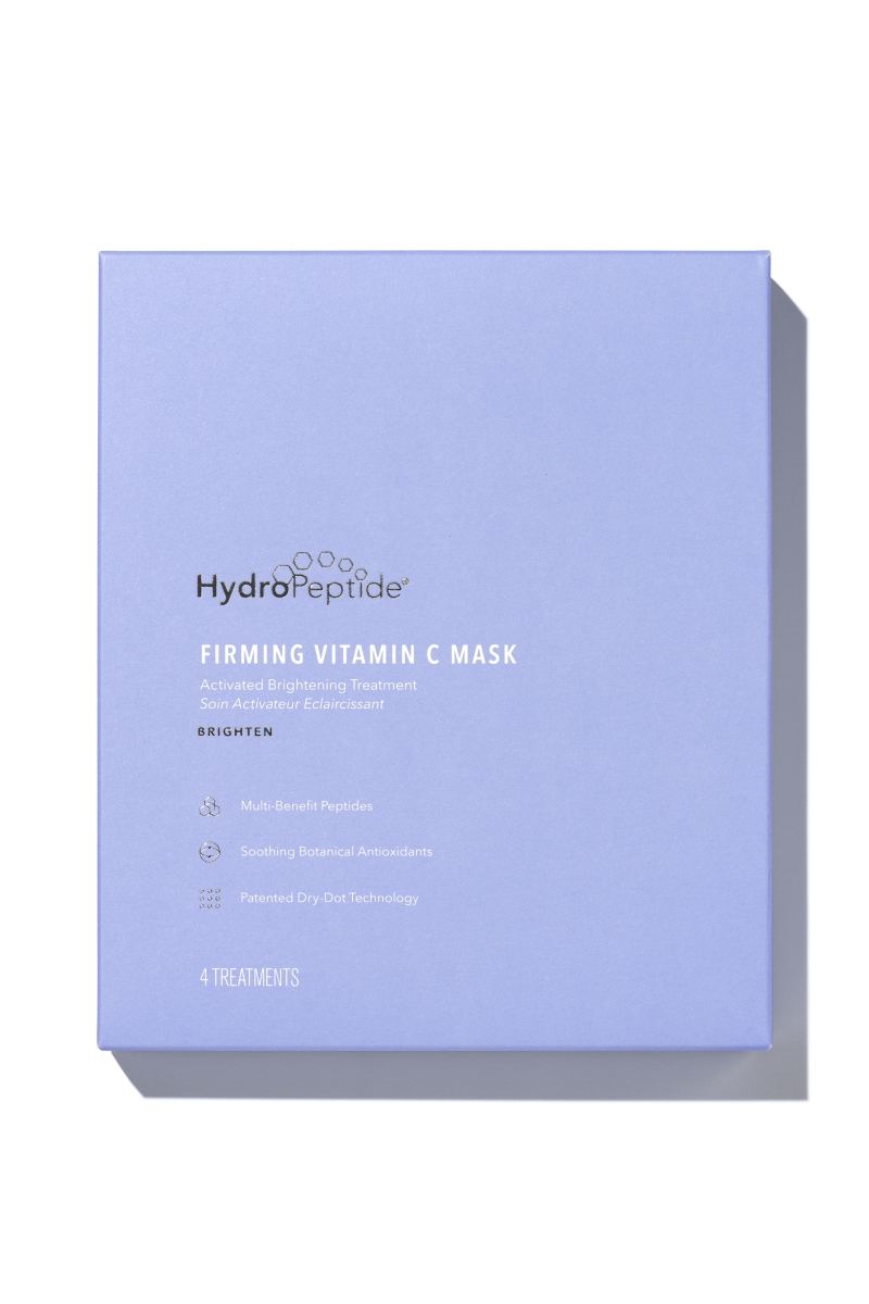 Hydropeptide Firming vitamin c mask, Уплотняющая и восстанавливающая маска со стабильной формой Вит С, 4 шт