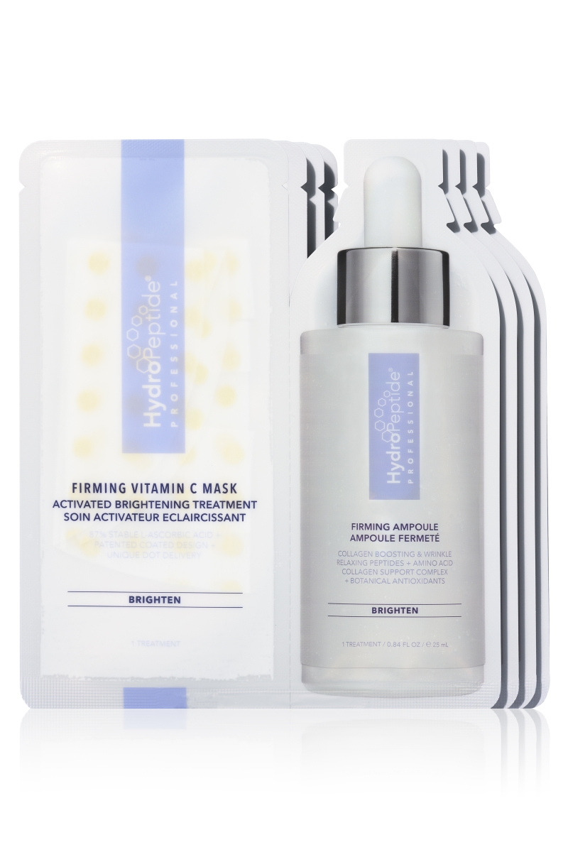 Hydropeptide Firming vitamin c mask, Уплотняющая и восстанавливающая маска со стабильной формой Вит С, 4 шт 3