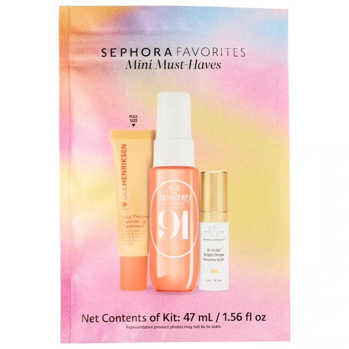 Sephora Favorites  Лимитированный набор миниатюр Mini Must-Haves Set - Summer Essentials 2