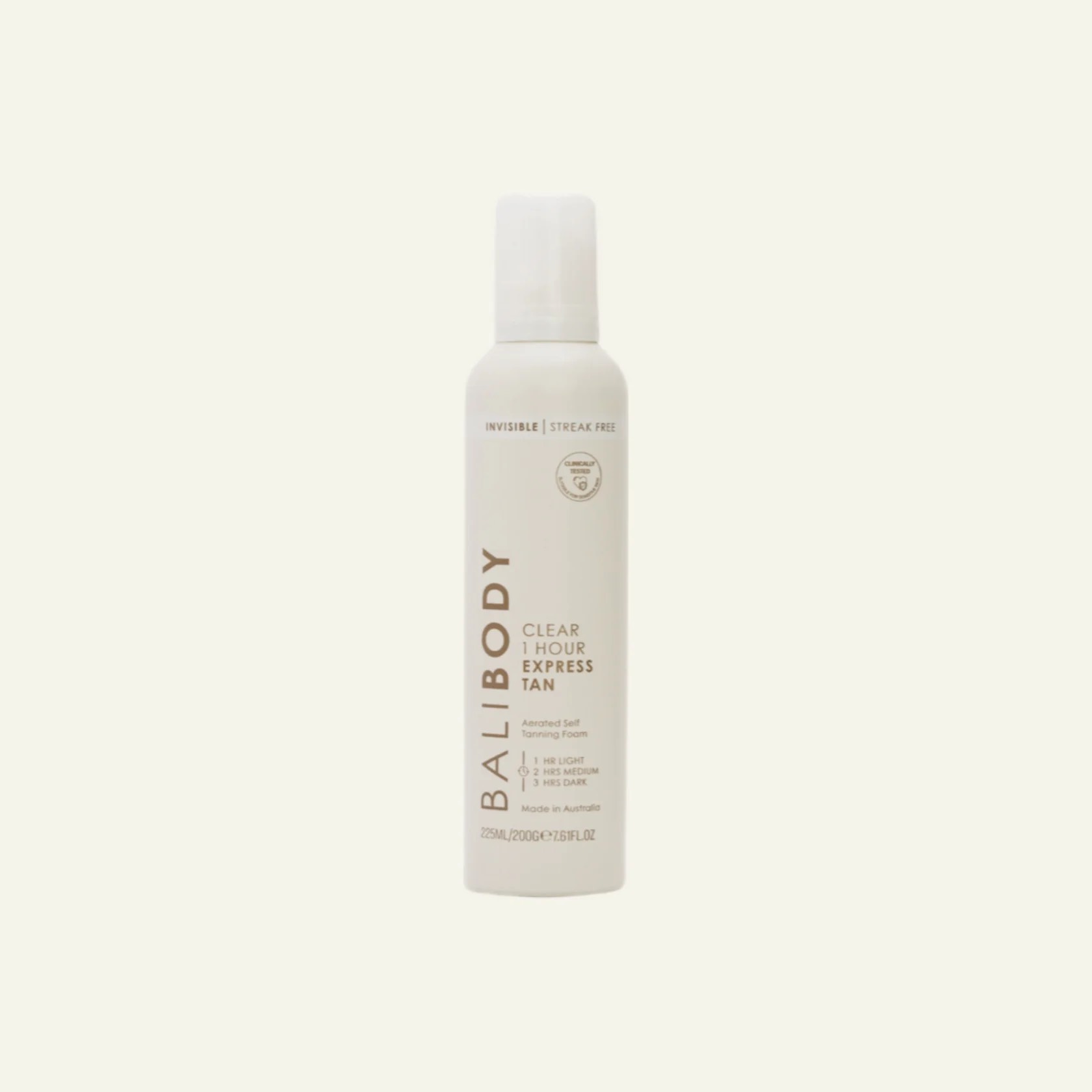 BALIBODY Clear 1 Hour Express Self Tan, экспресс автозагар, 225 мл