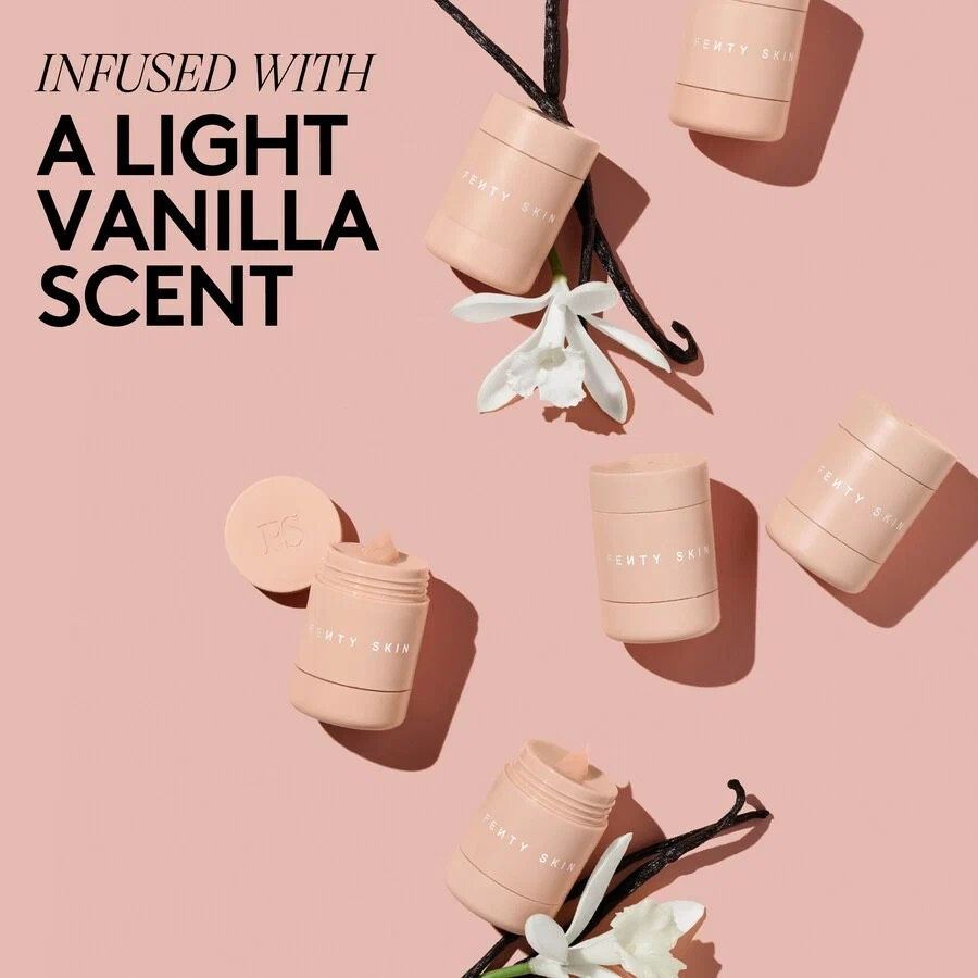 FENTY BEAUTY Интенсивно восстанавливающая маска для губ Plush Puddin’ Intensive Recovery Lip Mask, Vanilla 5