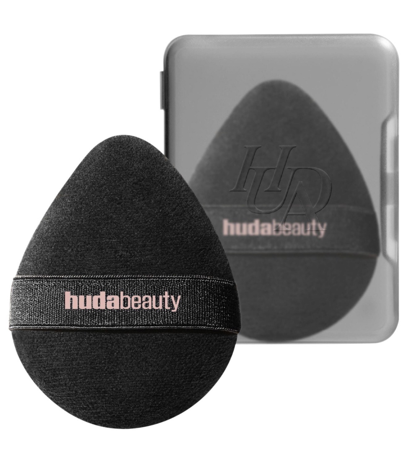 Huda Beauty Двусторонний спонж и пуховка Easy Bake Marshmallow для легкого нанесения и исправления макияжа