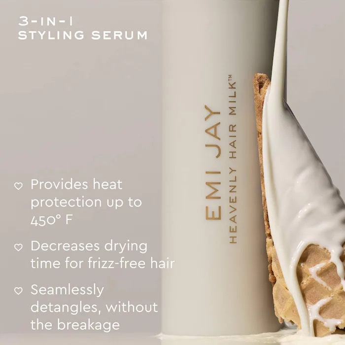 Emi Jay Несмываемый кондиционер-сыворотка для волос Heavenly Hair Milk Vanilla Leave-In Conditioner Hair Serum 8