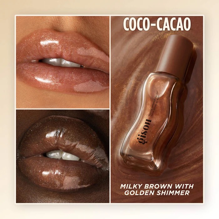 Gisou  Масло для губ Honey Infused Hydrating Lip Oil, Coco Cacao 3