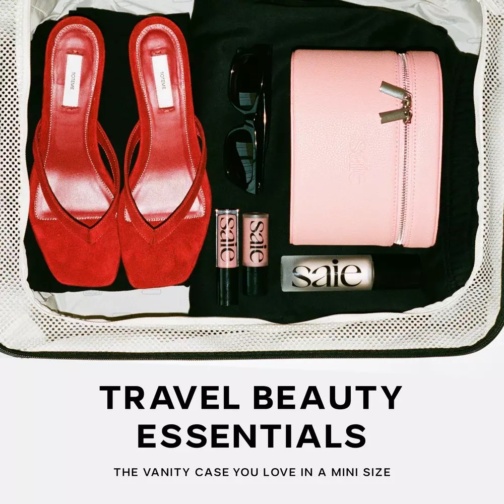 SAIE Бьюти-кейс THE MINI VANITY CASE, LIGHT PINK 9
