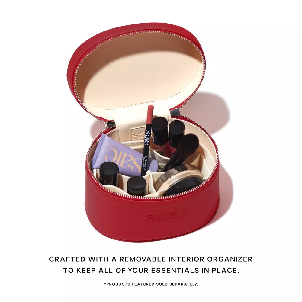 SAIE Бьюти-кейс THE MINI VANITY CASE, RED 4