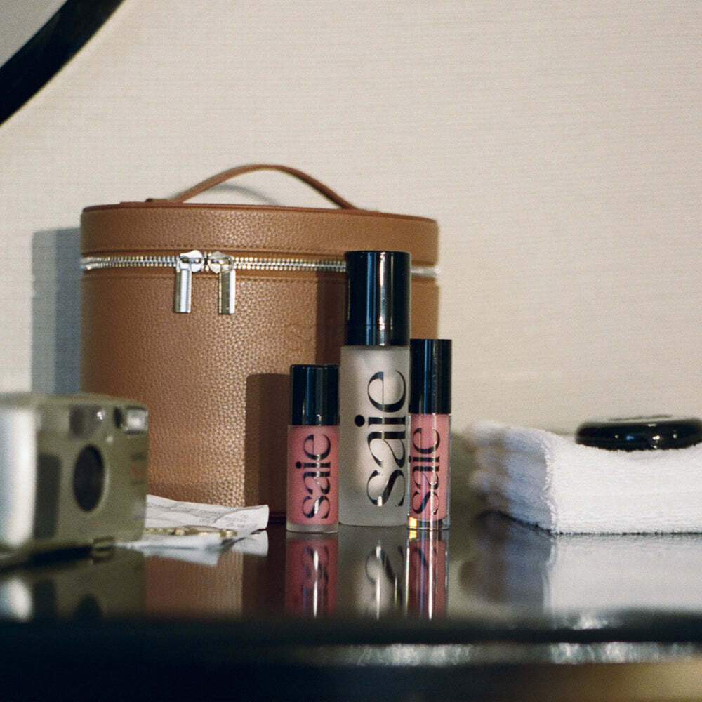 SAIE Бьюти-кейс THE VANITY CASE, CARAMEL BROWN 6