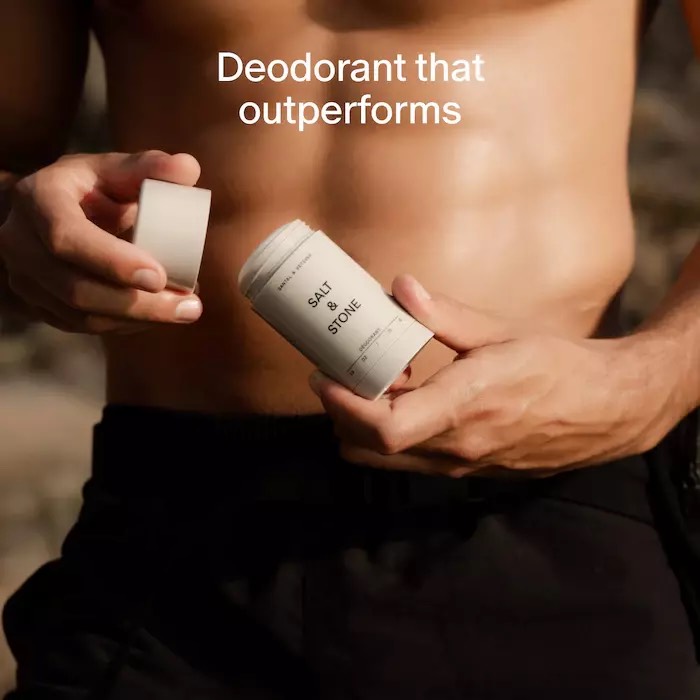 Salt & Stone  Стойкий дезодорант без солей алюминия Saffron and Cedar Extra-Strength Aluminum-Free Deodorant (75г) 3