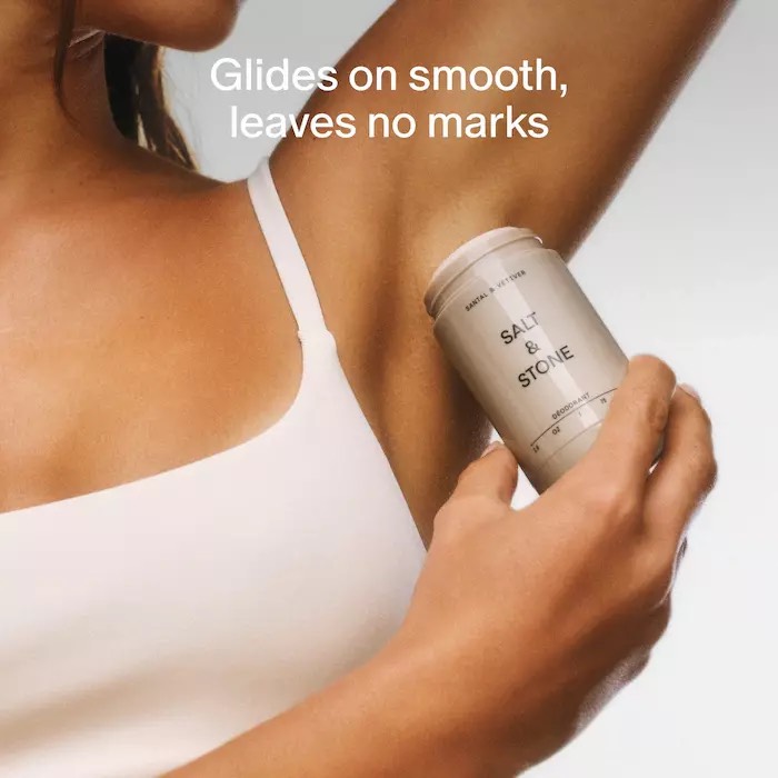 Salt & Stone  Стойкий дезодорант без солей алюминия Saffron and Cedar Extra-Strength Aluminum-Free Deodorant (75г) 5