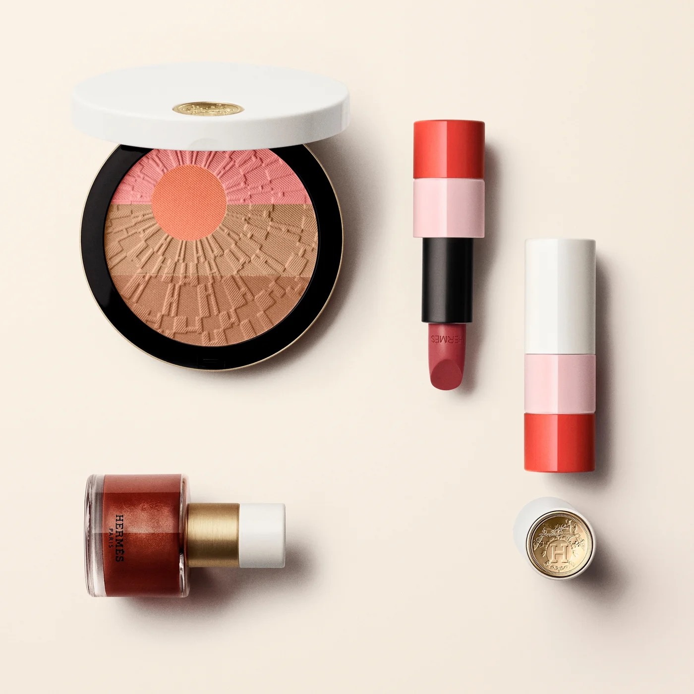 Hermès Лак для ногтей Les Mains Hermès Nail Polish Limited Edition - 78 Brun Hélios 5